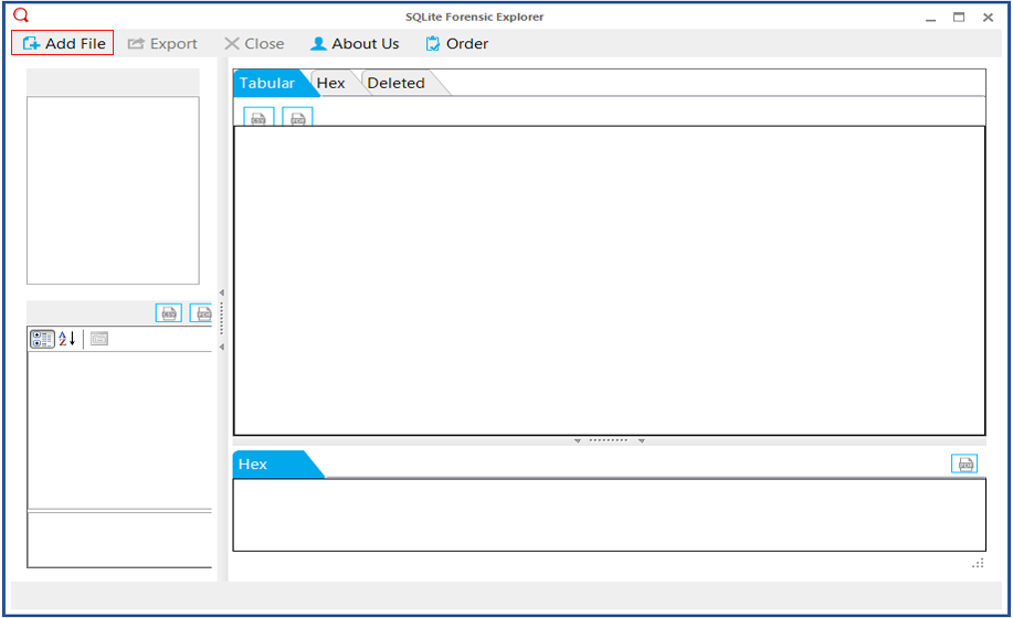 Add SQLite File