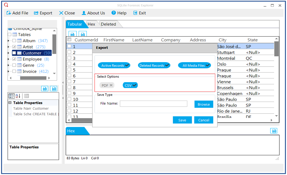 CSV PDF