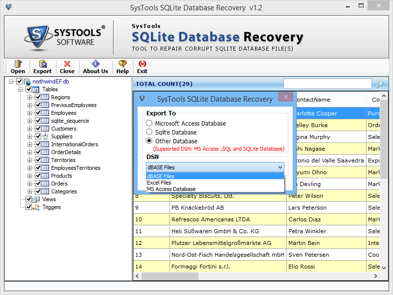 export-to-other-database